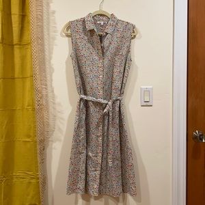 Liberty of London x Uniqlo floral linen dress